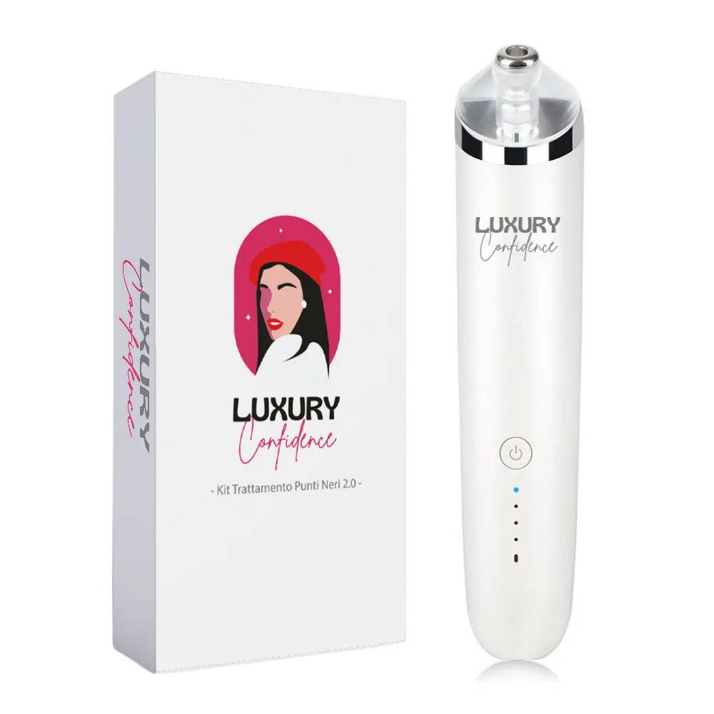 Luxury Confidence Blackhead Remover Aphrodite Blackheads Treatment Kit 2.0 White